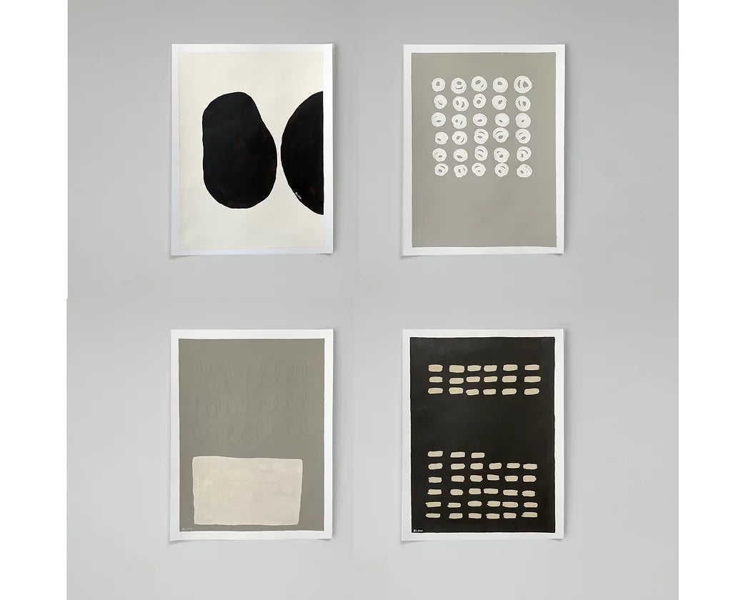 Abstract Gallery Wall: Horizon