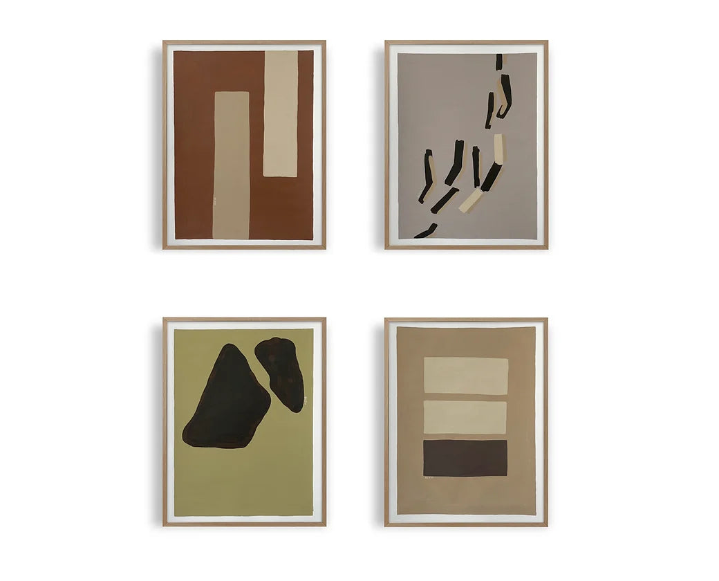 Abstract Gallery Wall: Pulau